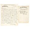 Image 1 : North Western Stage Company Letterhead Pair, Boise City, Idaho Territory, 1870s [200897]