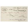 Image 1 : Missouri River Packet Line Billhead for Steamer Colorado, 1864 [205047]