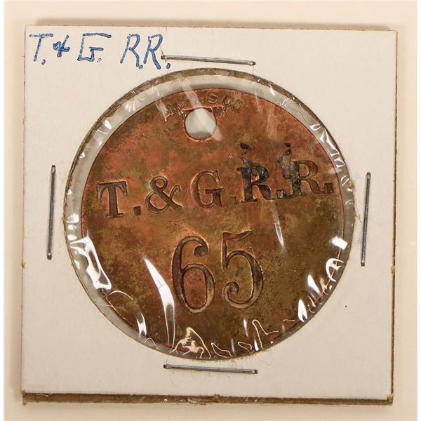 Tonopah & Goldfield Railroad Luggage Tag [191335]