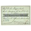 Image 1 : Carson & Colorado Railroad Annual Pass 1886 [201484]