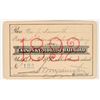 Image 1 : Carson & Colorado Railway Annual Pass, 1892 [201485]