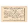 Image 2 : Virginia & Truckee Railway Co. Annual Pass, 1893 [201531]
