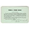 Image 2 : Virginia & Truckee Railway Annual Pass, 1911 [201497]