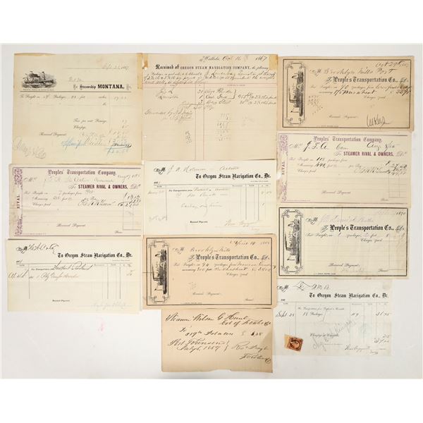 Fantastic Oregon Steamship Ephemera Collection [203568]