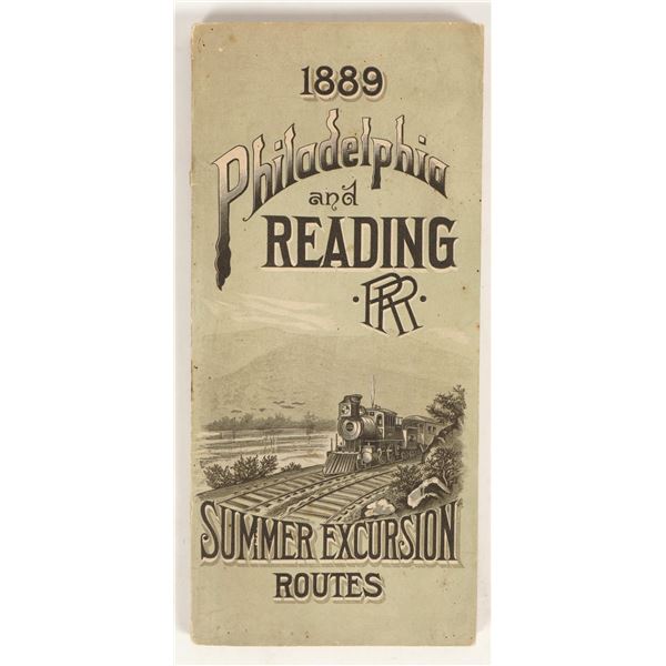 Philadelphia and Reading RR Summer Excursion Routes Handbook. [204587]
