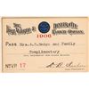 Image 1 : Fort Worth & Denver City Railway Pass, 1906 [172082]