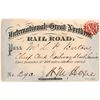 Image 1 : International & Great Northern Railroad Pass, 1879 [182693]