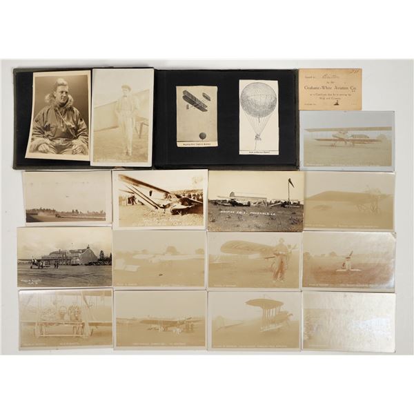 Early Aviation Collection - Scrapbook & Postcards [203821]