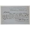 Image 1 : Wells, Fargo Note from Columbia, Cal. 1857 [205828]