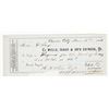 Image 1 : Carson City, Nevada Territory 1861 Wells Fargo Receipt [204189]