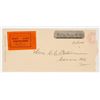 Image 1 : Wells Fargo & Co. Express Envelope from Genoa, Nevada, c.1861 [202463]