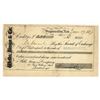 Image 1 : Wells Fargo Second of Exchange, Virginia City, Nevada 1877 [204532]