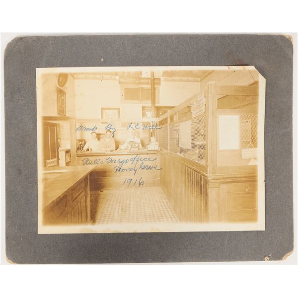 Wells, Fargo & Co. Express Photograph Honey Grove, Texas [205140]