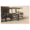 Image 1 : Wells, Fargo & Co. Wagon and Messenger RPC c.1907 [205825]