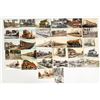 Image 1 : Postcards of Logs Ready for Trip to Lumber Mill by Rail (32) [200769]
