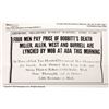 Image 3 : Oklahoma Hanging Postcard, 1909 [204294]