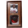Image 1 : Henry Aaron Autographed Hat & Photo Shadow Box [187730]
