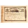 Image 1 : Senator & Lincoln Appointee N.B. Judd Signed Stock Certificate [182022]