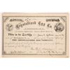Image 1 : Lincoln Appointee Zenas C. Robbins Signed Stock Certificate [182193]