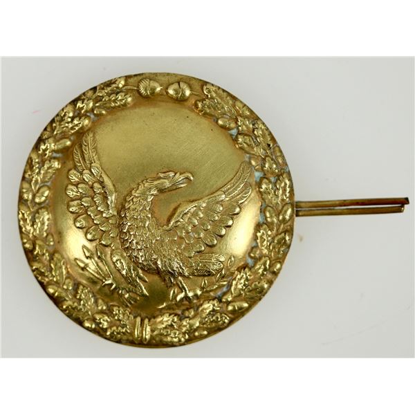 Mexican-American War Shako Helmet Boss Fitting Eagle Badge 1840's [201006]