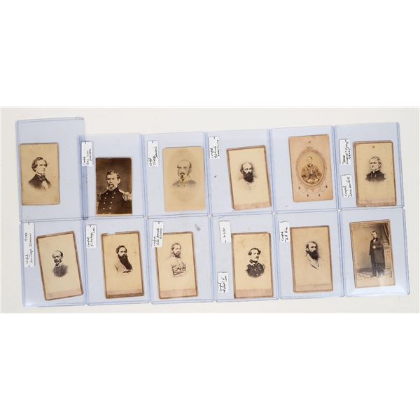 Collection of Confederate Generals Photographs (12) [202904]