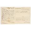 Image 1 : Department of Texas 24th Infantry Document Pair [201481]