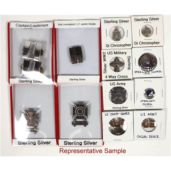 Military Insignia Hoard (230+ pieces) [204440]