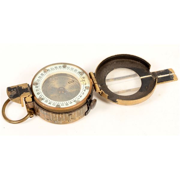 Stanley London Prismatic Marching Compass with Case  [202268]