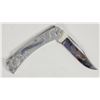 Image 1 : Buck model 111 Aluminum Engraved Folding Knife [201015]