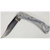 Image 2 : Buck model 111 Aluminum Engraved Folding Knife [201015]