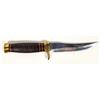 Image 2 : Frank J. Richtig Custom Hunter Knife with Lawrence Sheath C. 1930's [202928]