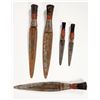Image 3 : Hand Crafted Sheath Knives Collection from West Africa 20th C. (5) [202899]