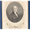 Image 2 : Thomas Jefferson Framed Autograph Cut Square & Print [203982]