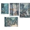 Image 2 : Chinese Watercolors; Artwork of Master Qin Wei, 59 Original Paintings [206422]