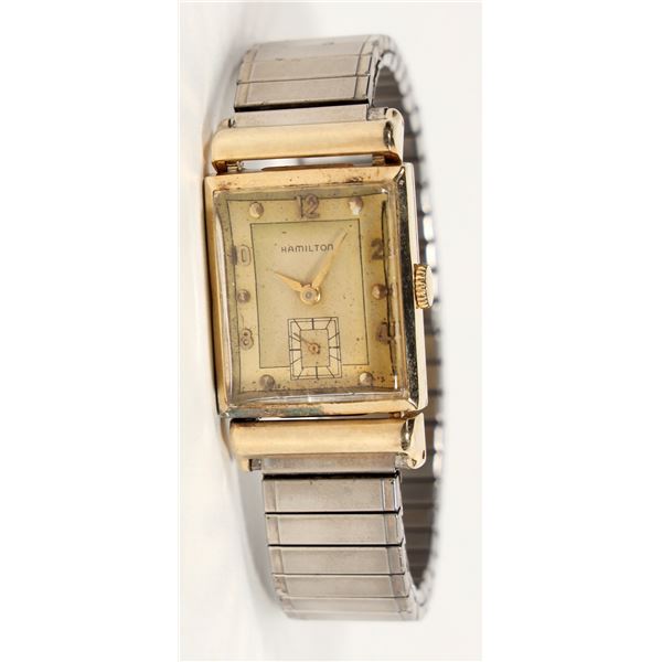 Hamilton 14kt Gold L & K Men's Wrist Watch [206519]