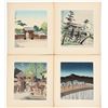 Image 4 : Japanese Woodblock Prints and Portfolio c.1890-1945 RARE & EARLY!