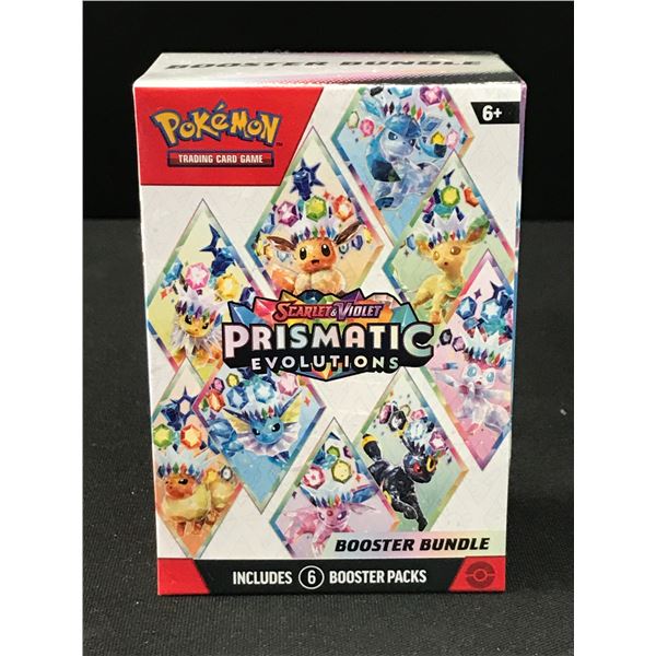 POKEMON SCARLET & VIOLET PRISMATIC EVOLUTIONS BOOSTER BUNDLE BOX