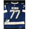 Image 1 : VICTOR HEDMAN SIGNED TAMPA BAY LIGHTENING JERSEY - CENTER ICE COA
