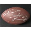 Image 1 : PATRICK MAHOMES AND TRAVIS KELCE SIGNED FOOTBALL (ACE COA)