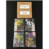 Image 1 : LOT OF 4 POKEMON PIKACHU COSPLAY TRADING CARDS