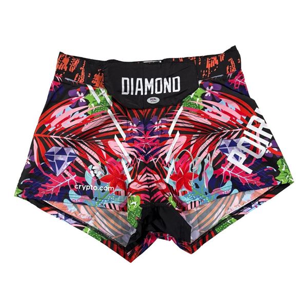 DUSTIN POIRIER SIGNED UFC FIGHT TRUNKS (PSA COA)