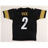 Image 1 : MICHAEL VICK SIGNED JERSEY - JSA COA
