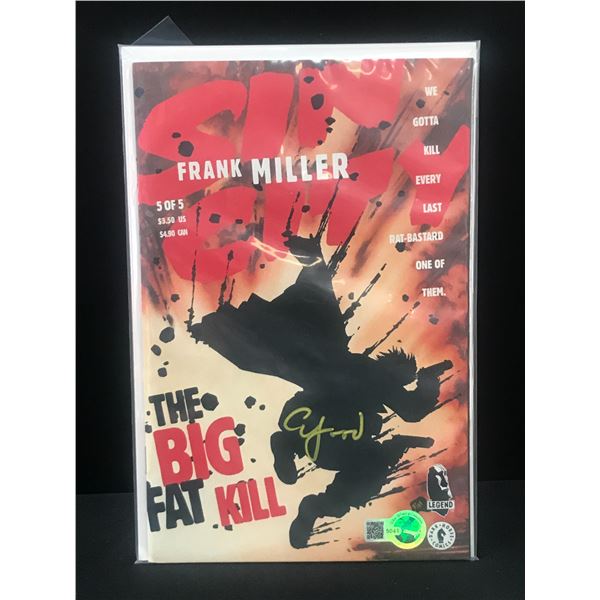 ELIJAH WOOD SIGNED SIN CITY COMIC - WWOC COA