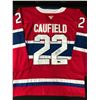 Image 1 : COLE CAULFIELD SIGNED MONTREAL CANADIENS JERSEY - ACE COA