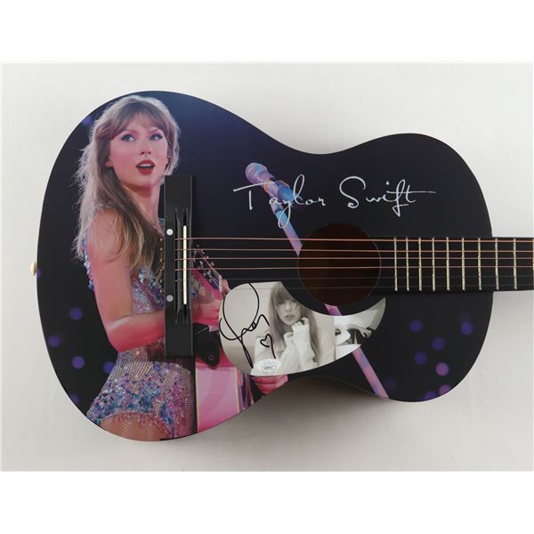 TAYLOR SWIFT SIGNED ACOUSTIC GUITAR - JSA COA