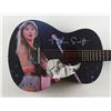 Image 1 : TAYLOR SWIFT SIGNED ACOUSTIC GUITAR - JSA COA