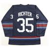 Image 1 : MIKE RICHTER SIGNED NEW YORK RANGER JERSEY - BECKETT COA