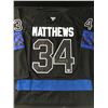 Image 1 : AUSTON MATTHES SIGNED TORONTO MAPLE LEAFS JERSEY - CENTER ICE COA