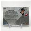 Image 2 : 2024 UPPER DECK BLACK DIAMOND DIAMOND DEBUT RELICS LUKE HUGHES PATCH ROOKIE CARD