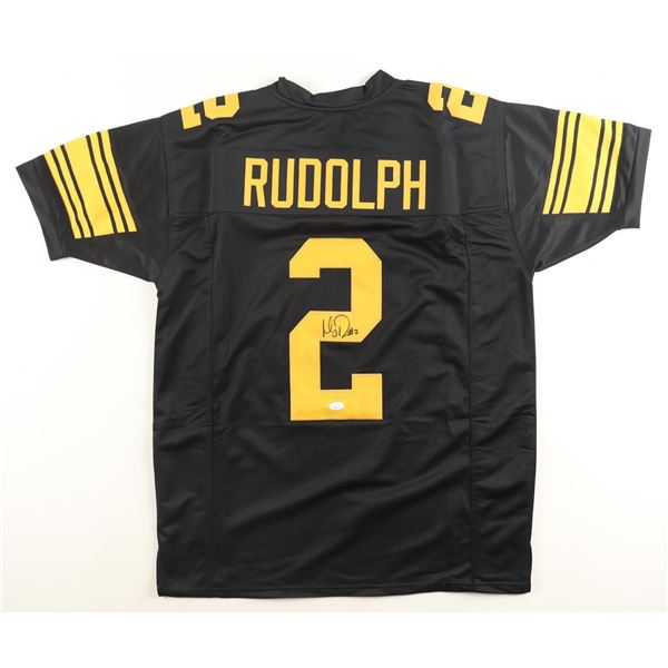 MASON RUDOLPH SIGNED FOOTBALL JERSEY - JSA COA